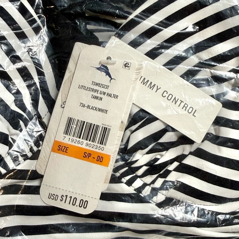 Tommy Bahama Littlestripe Underwire Halter Tankini, DD Cup